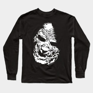 Zombie Face Long Sleeve T-Shirt